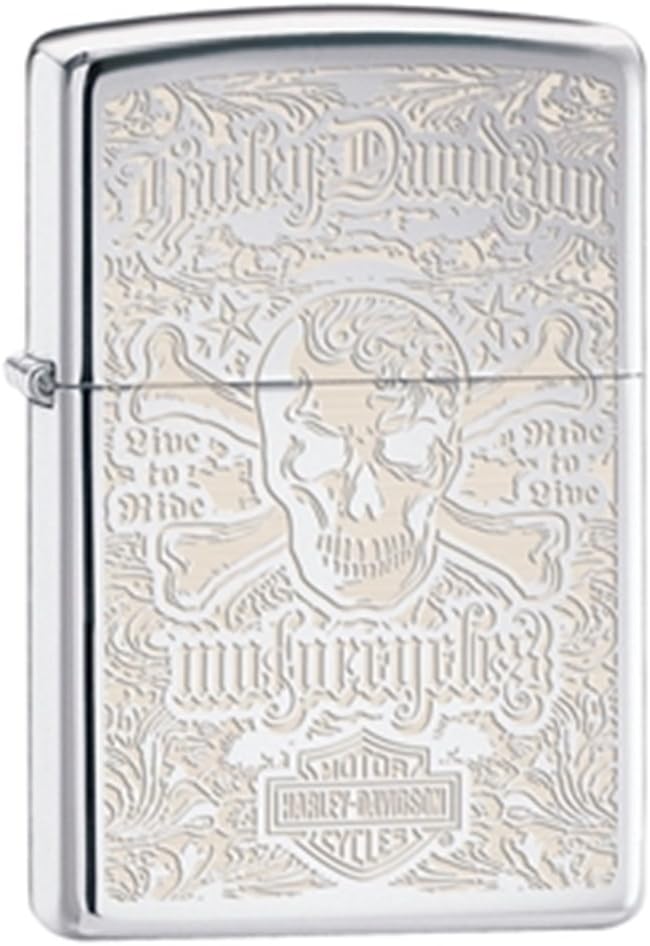 Zippo Harley-Davidson Skull Lighters