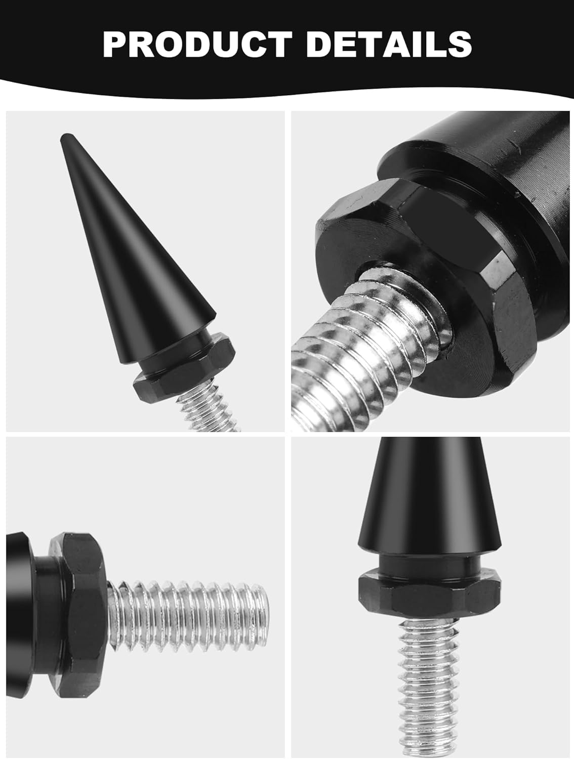 Motorcycle Windshield Bolts, Windscreen Screws, Fairing Bolts Compatible for Harley Davidson Electra Glide, Street Glide, Ultra Classic, Ultra Limited, Tri Glide 1996-2013